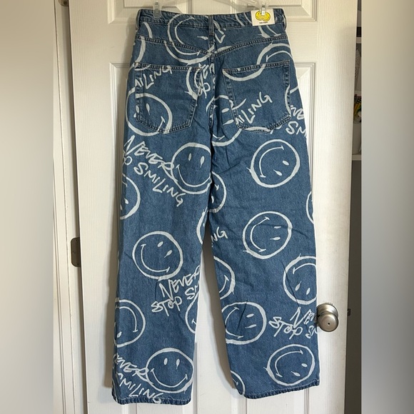 Smiley x H&M size 10 jeans - Picture 3 of 4